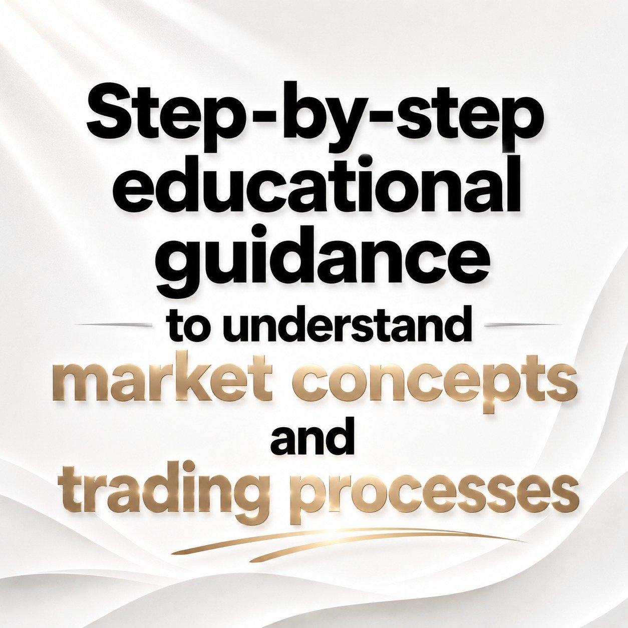Step-by-step educational guidance